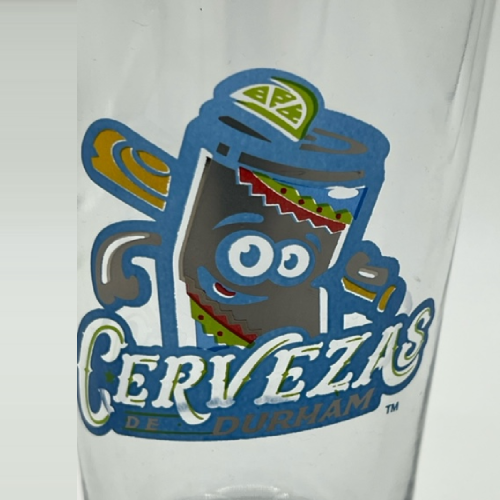 Durham Bulls Cervezas de Durham Pint Glass