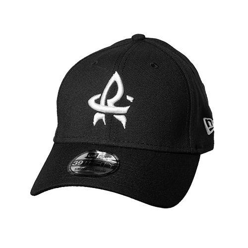 New Era 39-30 Flex Fit Black/White RC Cap