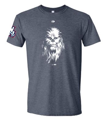 New Hampshire Fisher Cats Star Wars Chewbacca Tee