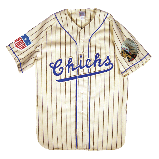 Memphis Chicks Retro Pinstripe Sublimated Replica Jersey