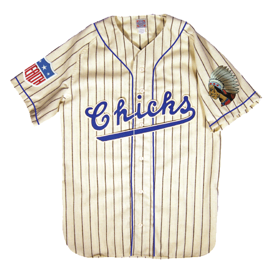 Memphis Redbirds Chicks Retro Pinstripe Sublimated Replica Jersey