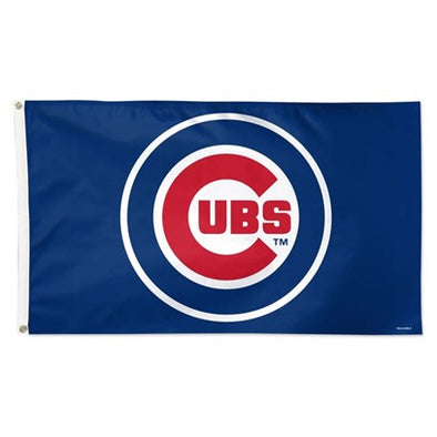 Chicago Cubs BLUE Flag - Deluxe 3' X 5'