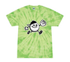 Adult Green Tie Dye Chip Tee
