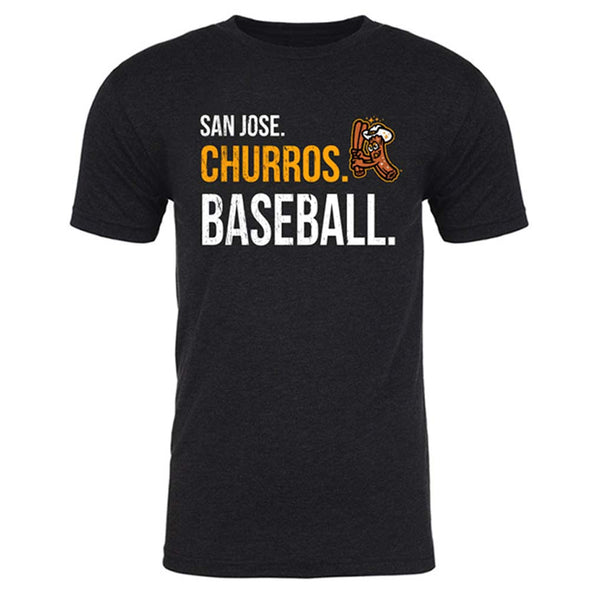 San Jose Giants 108 Stitches Churros Baseball Tee