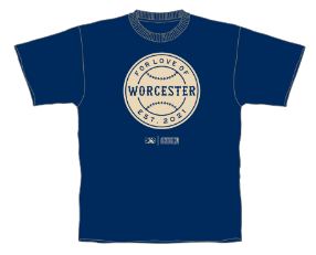 Worcester Red Sox Navy Love of the City Tee