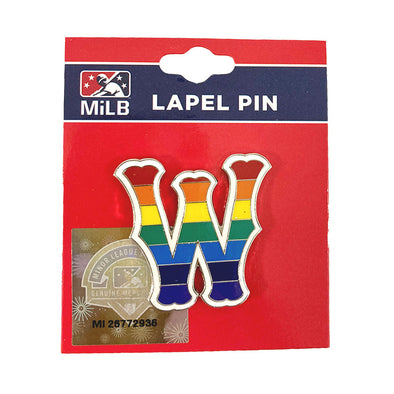 Worcester Red Sox Pride Classic W Lapel Pin