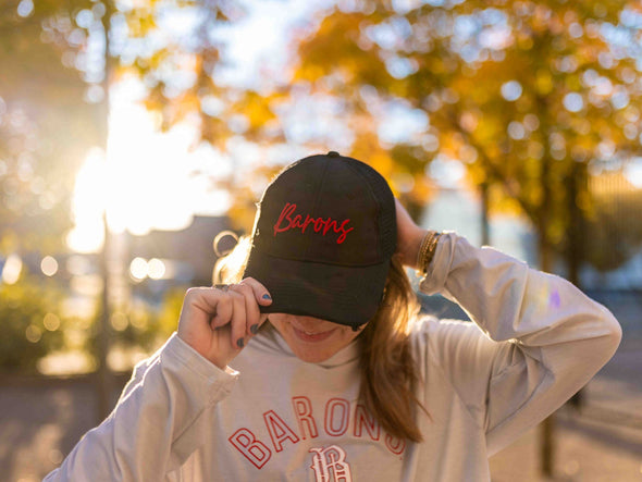 Bimm Ridder Black Ladies Script Cap - Larissa