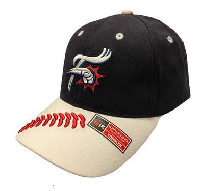 Bimmridder Cobra Navy and White F-Fist Baseball Stitch Youth Cap