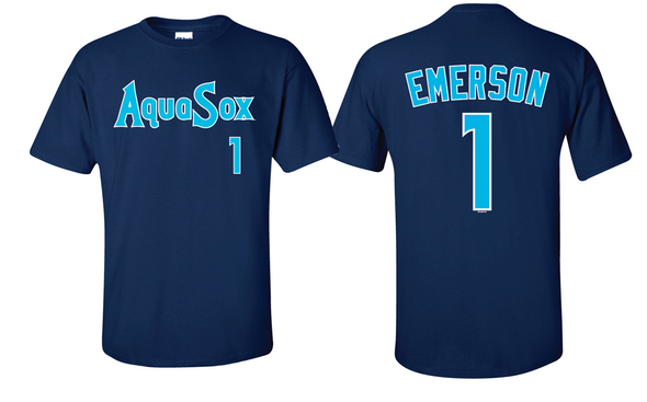 Everett AquaSox Player Tee Colt Emerson *PRE-ORDER*