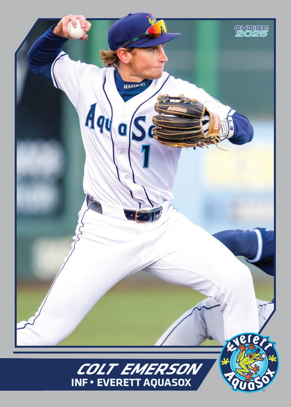 Everett AquaSox 2025 Team Card Set
