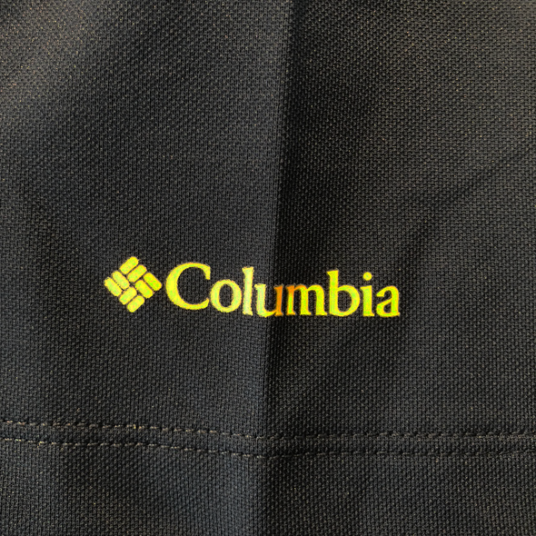 Columbia RD NavyGold Striped Polo