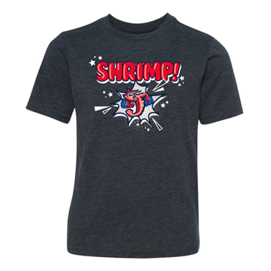 Jacksonville Jumbo Shrimp 108 Stitches Comic Burst Youth Tee