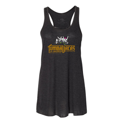 Wichita Wind Surge Women's Black Tumba Vacas Copa Vintage Tank Top