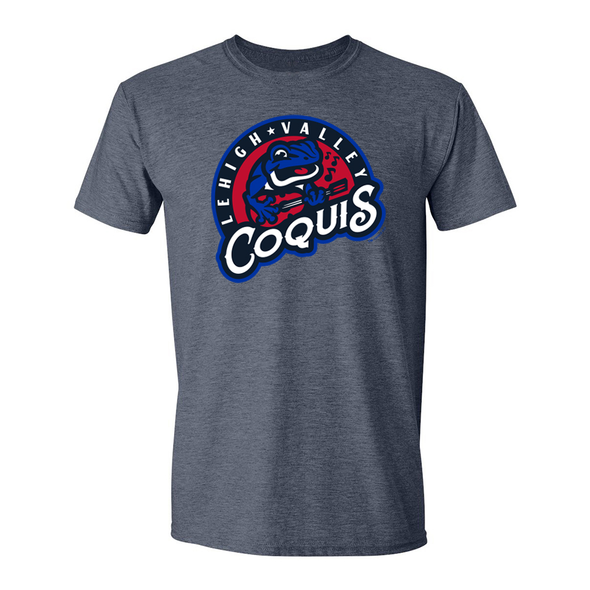 Lehigh Valley IronPigs Navy Coquis Tee