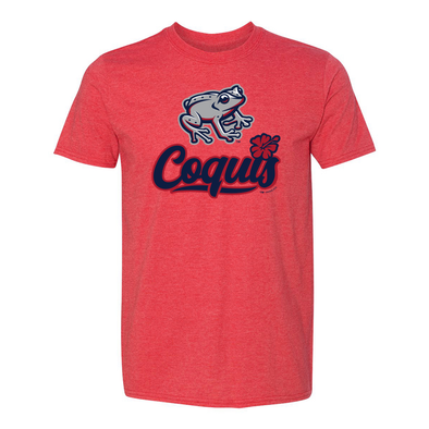 Lehigh Valley IronPigs Red Coquis Tee