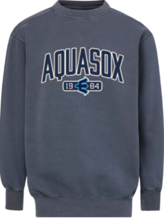 Everett AquaSox Moonlight Navy Crewneck