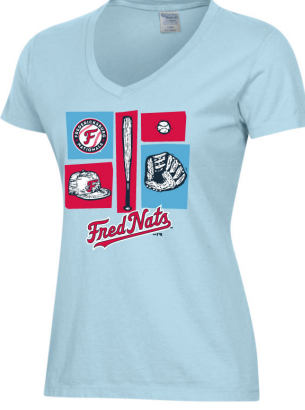 FredNats Women's CW V-Neck