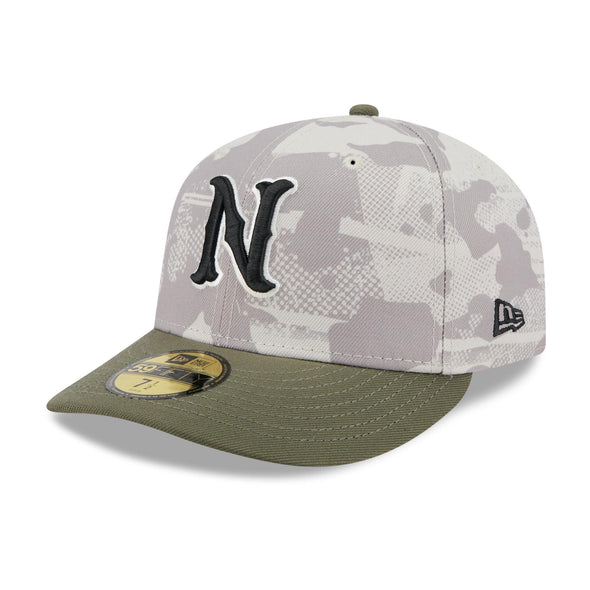 Nashville Sounds New Era 59FIFTY Authentic 2025 Armed Forces Day Hat