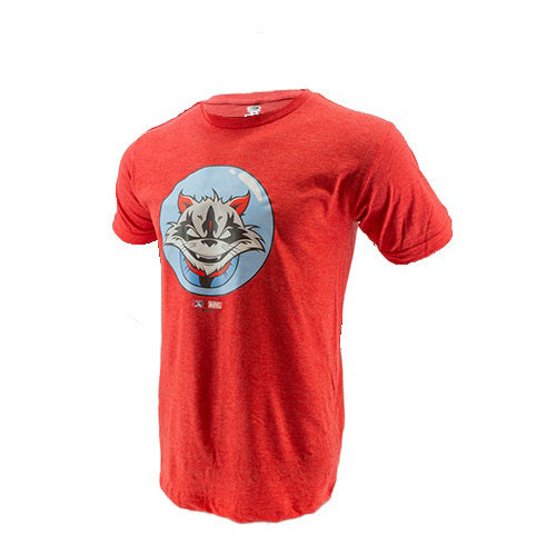 Trash Pandas Marvel's Defenders of the Diamond Heather Red t-shirt