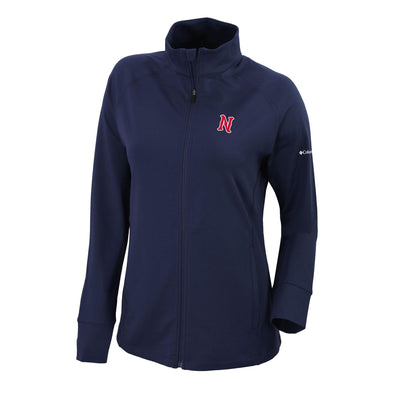 Nashville Sounds Columbia Women's Navy Omni-Wick Greenkeeper Full Zip Jacket