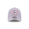 Nashville Sounds New Era 9Twenty Evergreen Grey Plate Logo Adjustable Hat