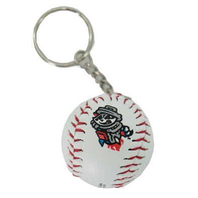 Mini baseball keychain