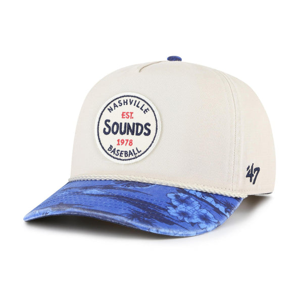 Nashville Sounds '47 Brand Bone Fiji Rope Hitch Hat