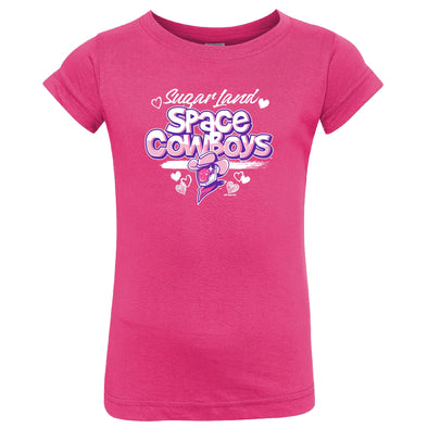 Sugar Land Space Cowboys Bimm Ridder Toddler Girl Tee Daniels