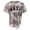 Nashville Sounds 2025 EvoShield Authentic Game Used Military Jersey