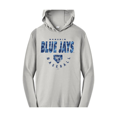 Dunedin Blue Jays Grey Performance Hoodie