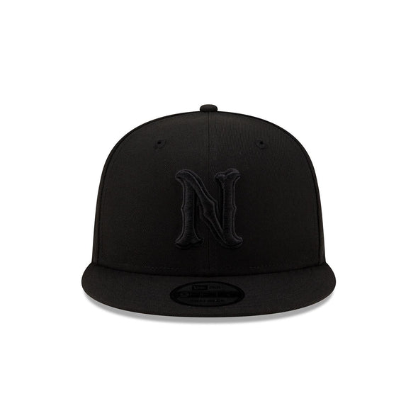 Nashville Sounds New Era 9FIFTY Blackout N Logo Hat