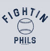 MV Sport Grey Fightin Phils Women's Crewneck