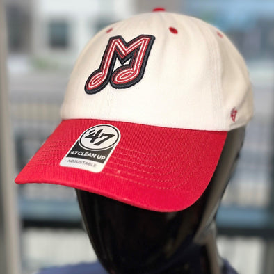 Memphis Redbirds DH Diamond Music M '47 Clean Up Cap