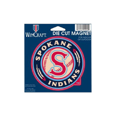 Spokane Indians Die-Cut Magnet