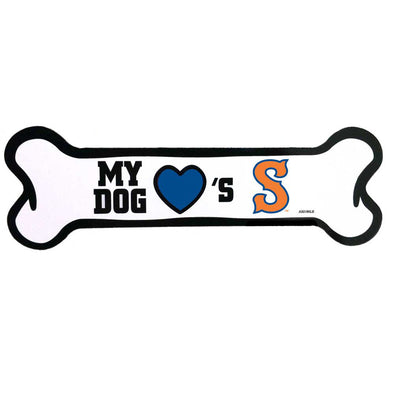 Syracuse Mets Dog Bone Magnet