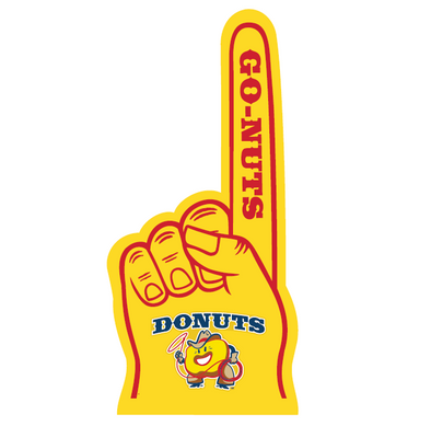 Round Rock Donuts Go-Nuts Foam Finger