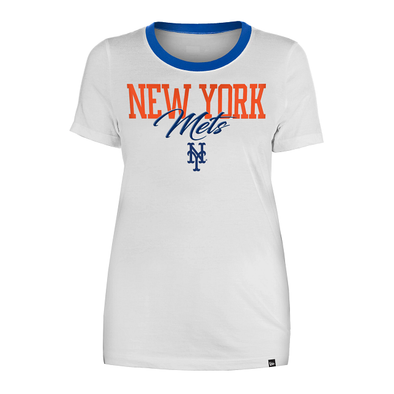 BRP NY Mets Women's White S/S T-Shirt