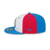 San Antonio Missions Flying Chanclas De San Antonio Alternate Pinwheel 5950 Fitted Cap and Ticket Voucher Pack