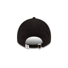 BRP New Era New York Mets Core Classic 9TWENTY Adj Black Hat with WHITE New Era logo