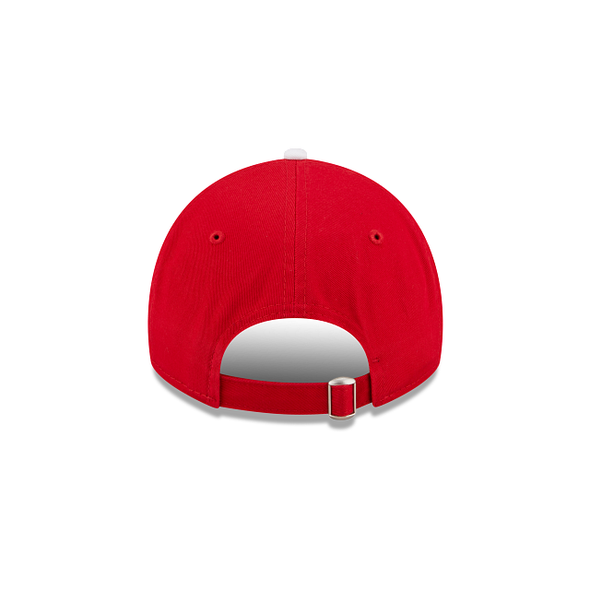 New Era 9Twenty Adult Red F-Fist Logo Adjustable Cap