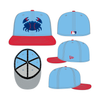 Jersey Shore BlueClaws New Era On Field 2025 Crab Emblem Cap