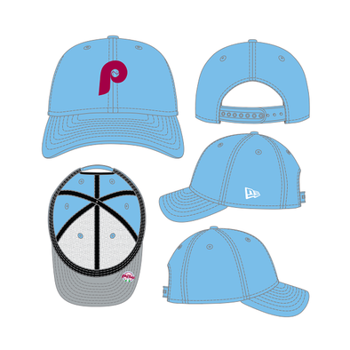 Jersey Shore BlueClaws Philadelphia Phillies 940 M-Crown Adjustable Cap