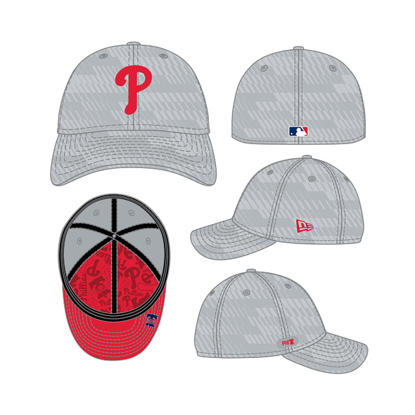 Jersey Shore BlueClaws Phillies Clubhouse 39THIRTY Stretch Fit Cap