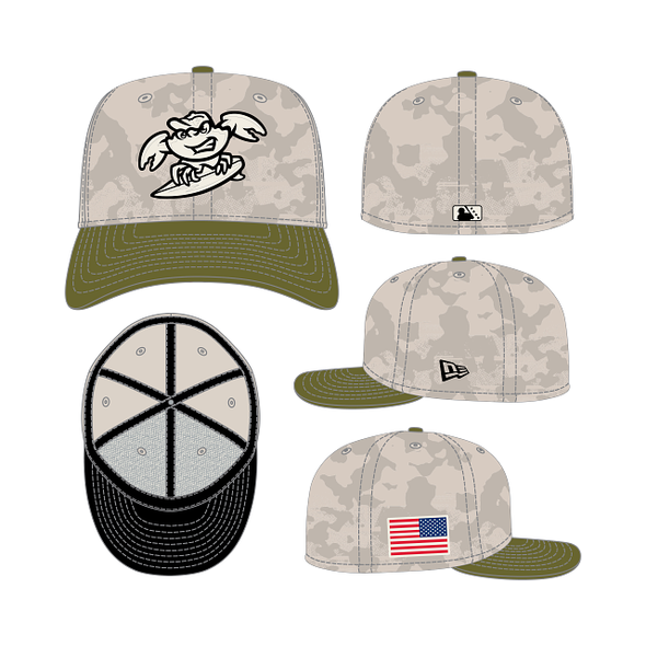 Jersey Shore BlueClaws New Era AFD 2025 59FIFTY Fitted Cap