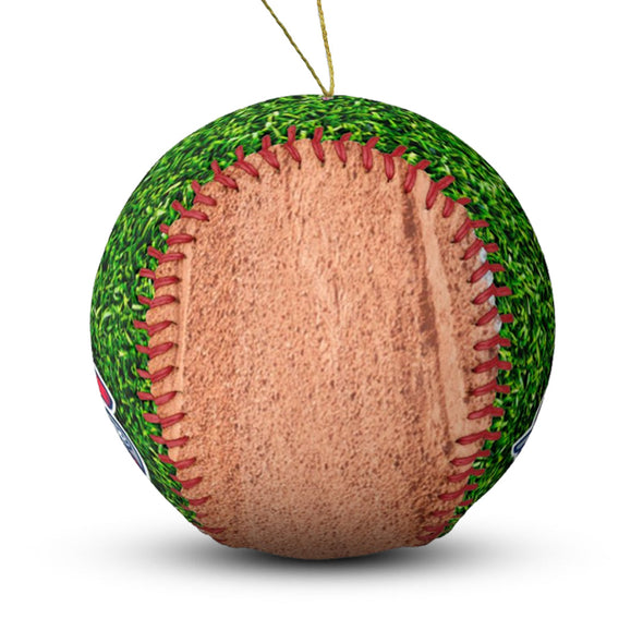 Greenville Drive BMore DirtBall Baseball Ornament