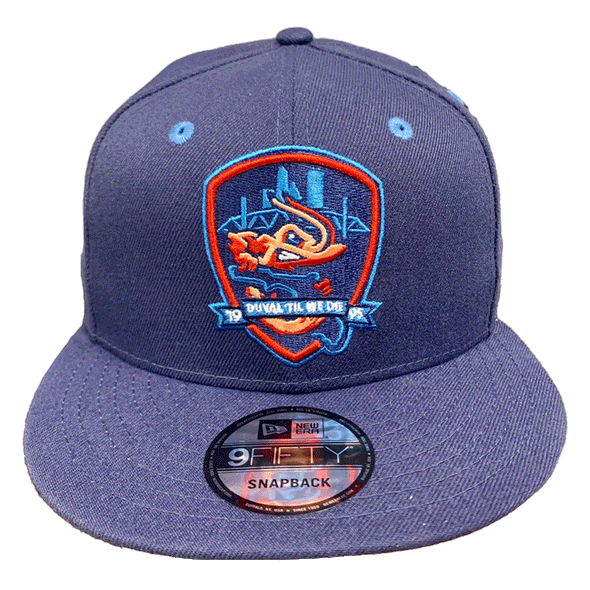 Jacksonville Jumbo Shrimp New Era DTWD x JS Shield 9Fifty