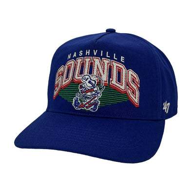 Nashville Sounds '47 Brand Royal Pomona Hitch Throwback Hat