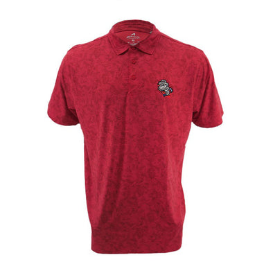 Antigua Lush Dark Red Polo