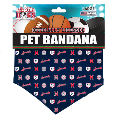 Nashville Sounds Navy Sublimated Dog Bandana