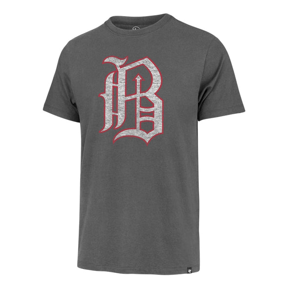 '47 Brand Charcoal Premier Franklin Old English B Tee